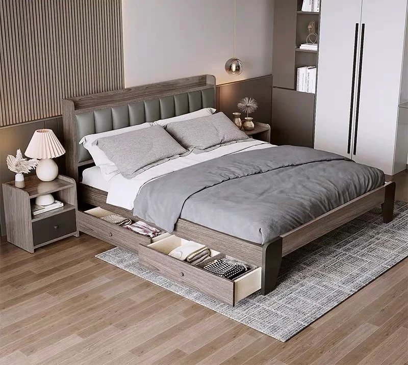 Nottingham Wooden Storage Bed Indigo Sofa