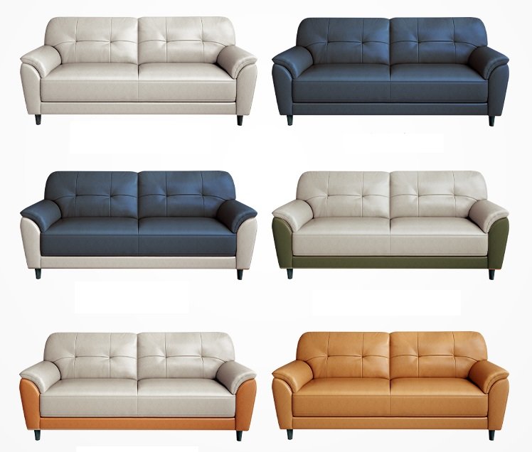 Puro Real Leather Sofa Indigo Sofa